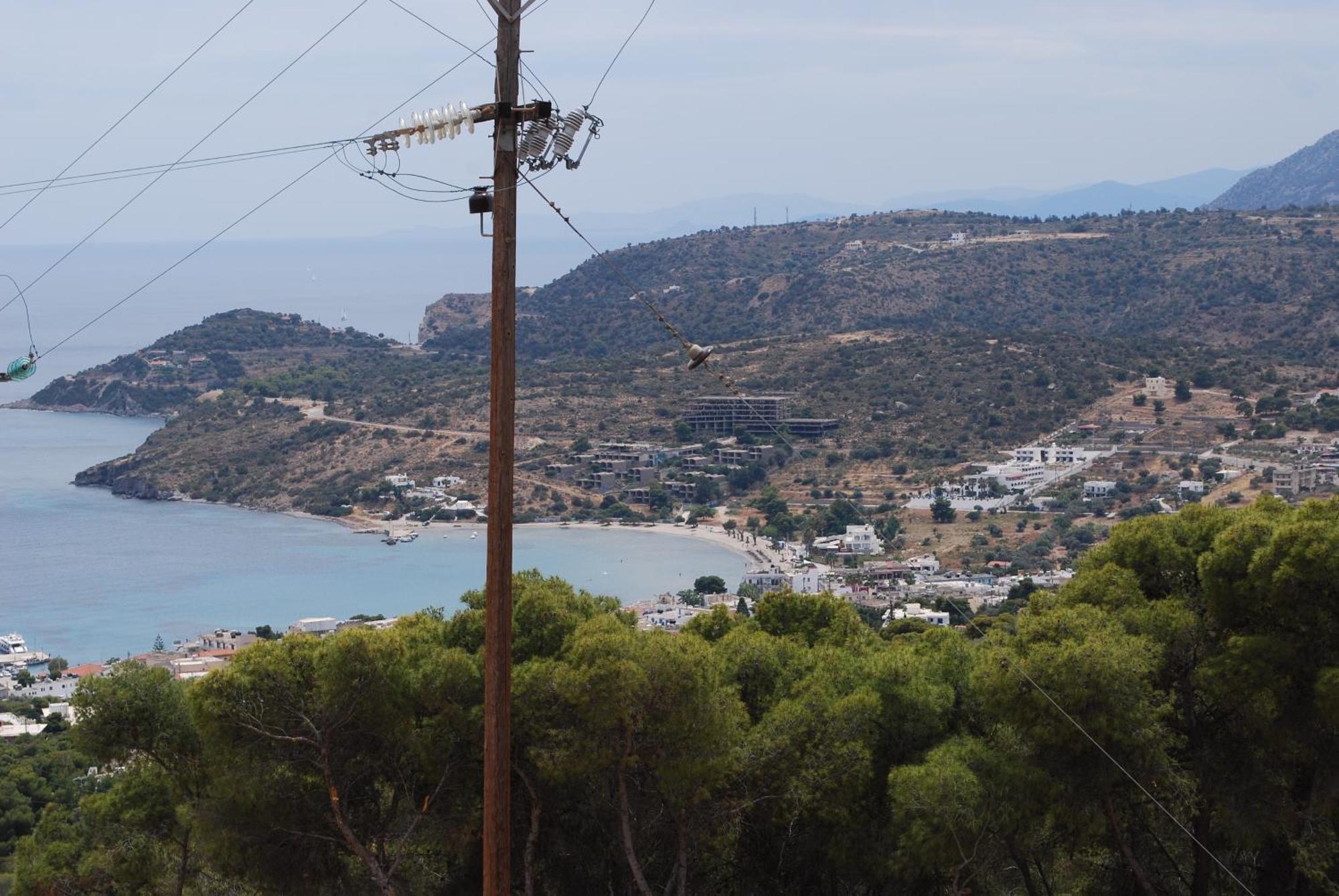 Sunset Rooms Agia Marina  Buitenkant foto