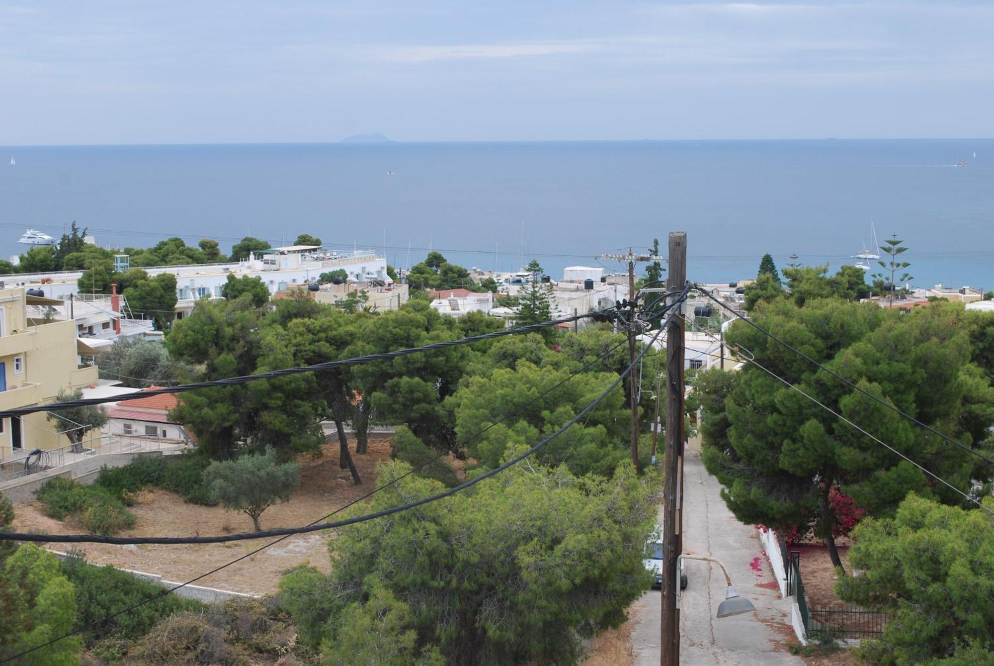 Sunset Rooms Agia Marina  Buitenkant foto
