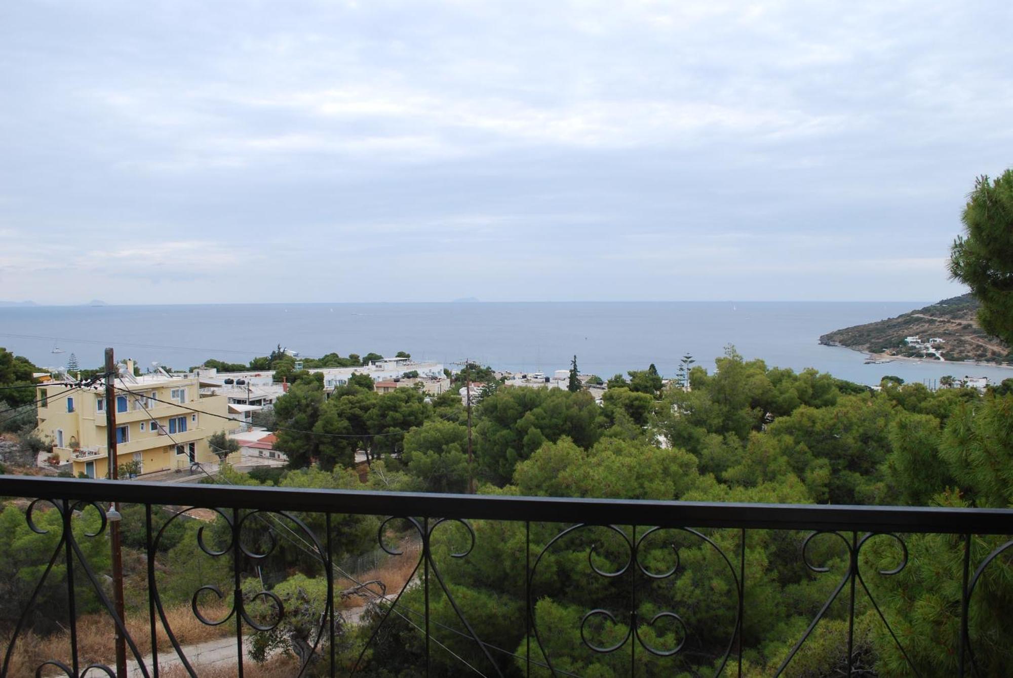 Sunset Rooms Agia Marina  Buitenkant foto