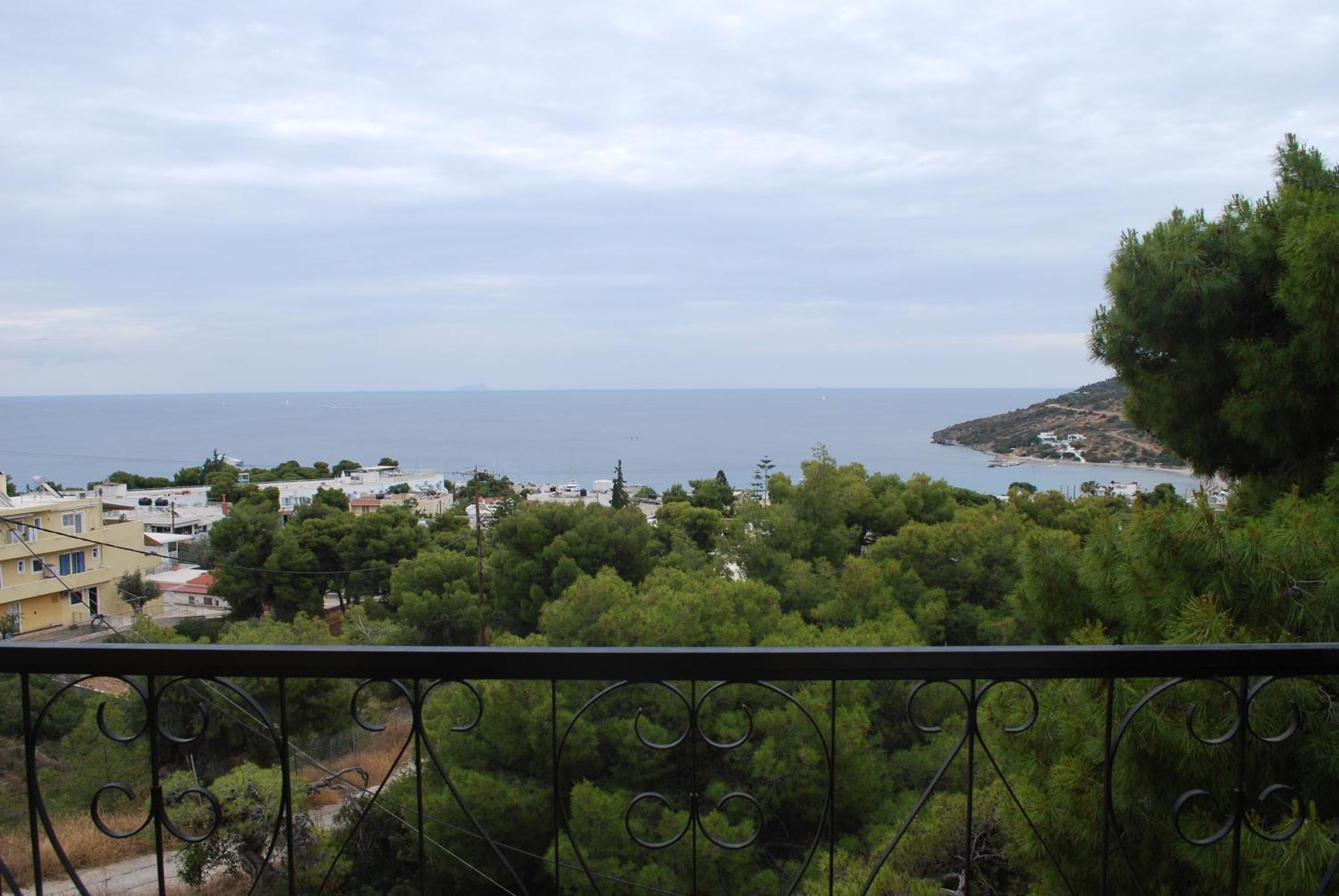 Sunset Rooms Agia Marina  Buitenkant foto